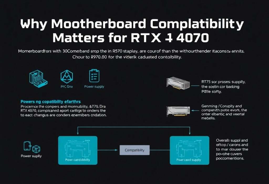 Why Motherboard Compatibility Matters for RTX 4070