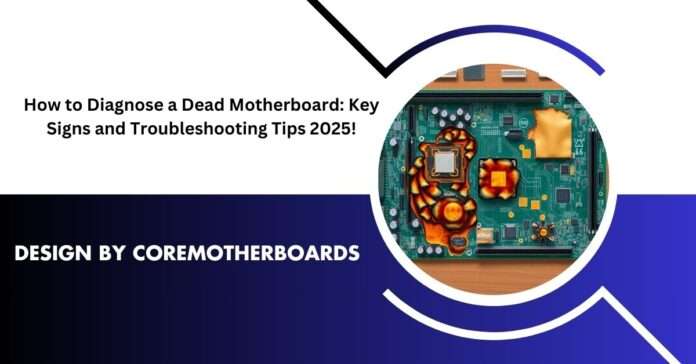 How to Diagnose a Dead Motherboard: Key Signs and Troubleshooting Tips 2025!